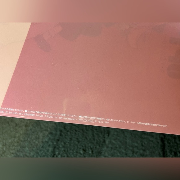 Spy x Family Anya Forger Clear File Folder Japan Exclusive Officially Licensed - Picture 8 of 8